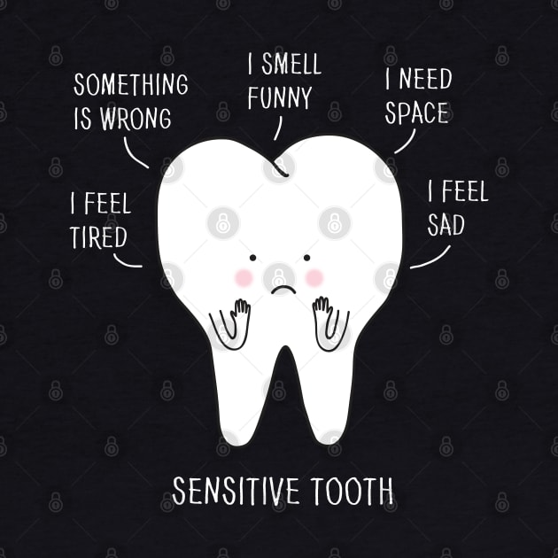 sensitive tooth by milkyprint